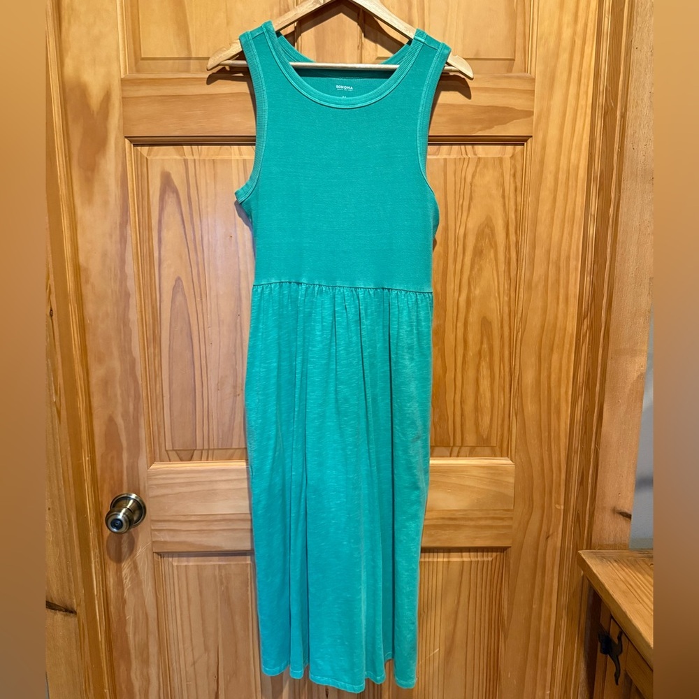 Ladies Green Sonoma Dress Size Medium
